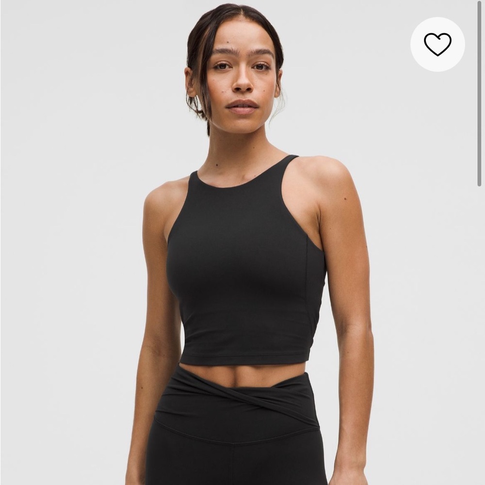 Lululemon black high neck align tank